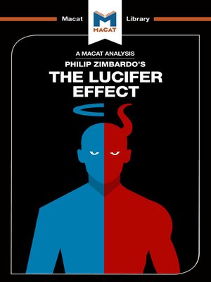 cover image of A Macat Analysis of The Lucifer Effect